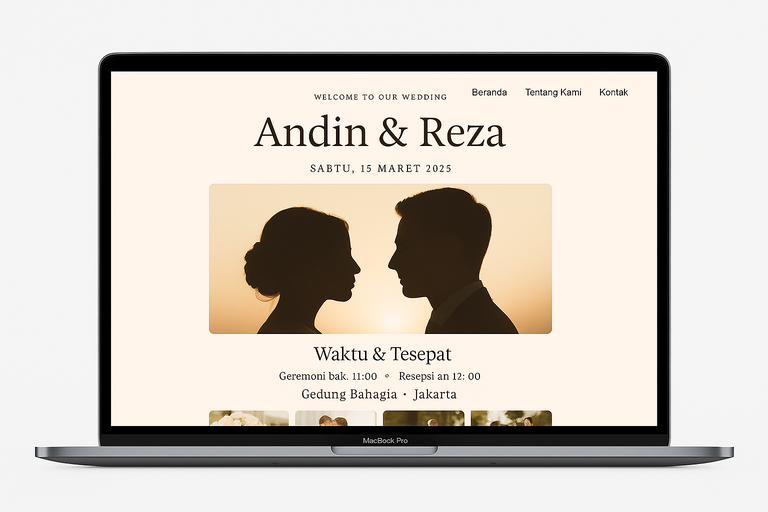 Andin & Reza Wedding